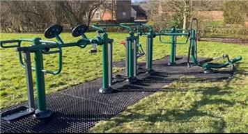 New Fitness Equipment For Residents